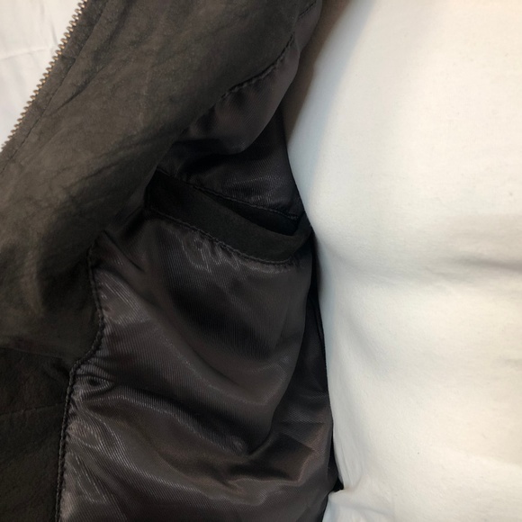 Genuine Leather Jacket Nubuck Suede art#1214 - Picture 3 of 7